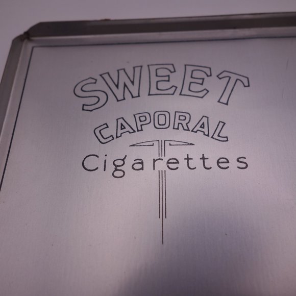 Vintage Sweet Caporal Cigarettes Kinney Bros Tin - Picture 6 of 16